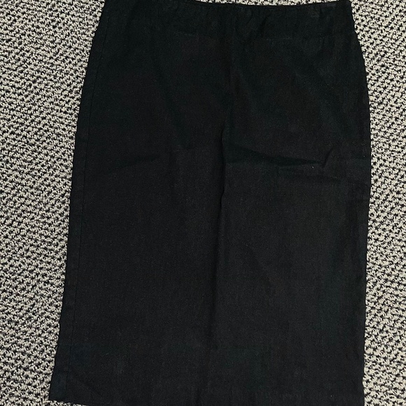 JARBO STRETCH PENCIL SKIRT - YOU CHOOSE BLACK, WHITE OR SOFT BLUE WOMENS 6 US - Picture 4 of 4